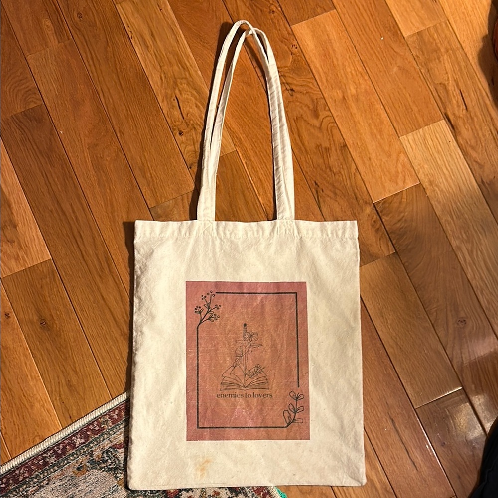 Enemies to lovers book lovers Canvas Tote Bag